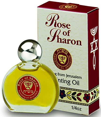 Ein Gedi Pure Authentic Anointing Oil Rose of Sharon Blessed from Jerusalem 0,25fl.oz/7,5 ml
