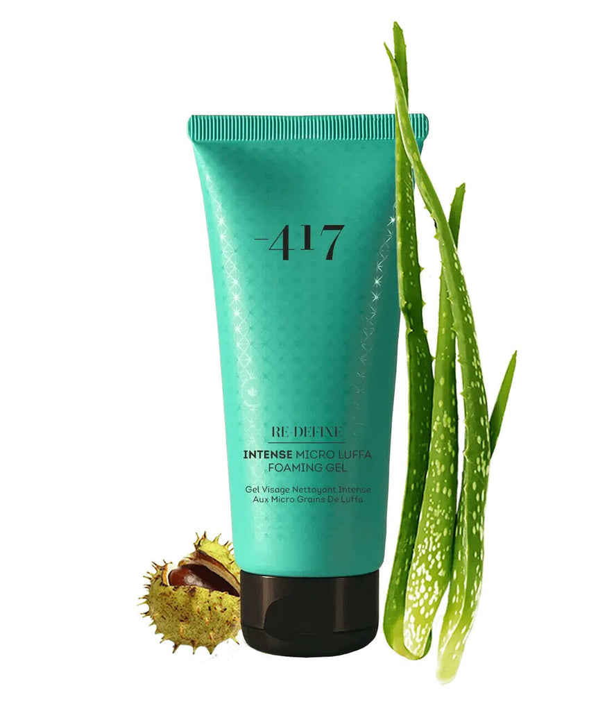 -417 Dead Sea Vegan Intense Exfoliating Cleansing Micro Luffa Foaming Gel 100ml