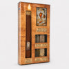 Image of Jerusalem Holy Land Blessing Set – Christian Prayer Gift Box with Icon, Holy Water, Oil, Incense & Candles