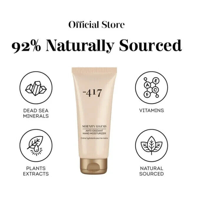 -417 Dead Sea Nourishing Milk & Honey Scented Vitamin Rich Hand Moisturizer Lotion | 100ml/3.3fl.oz