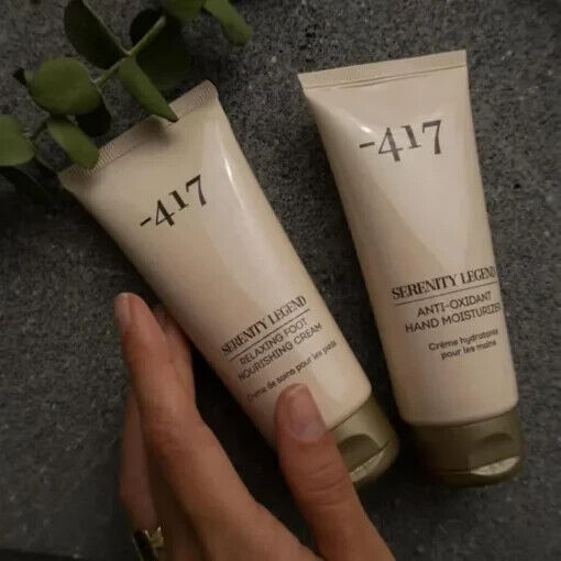 -417 Dead Sea Milk & Honey Scented Relaxing Nourishing Foot Cream Lotion | 100ml/3.3fl.oz