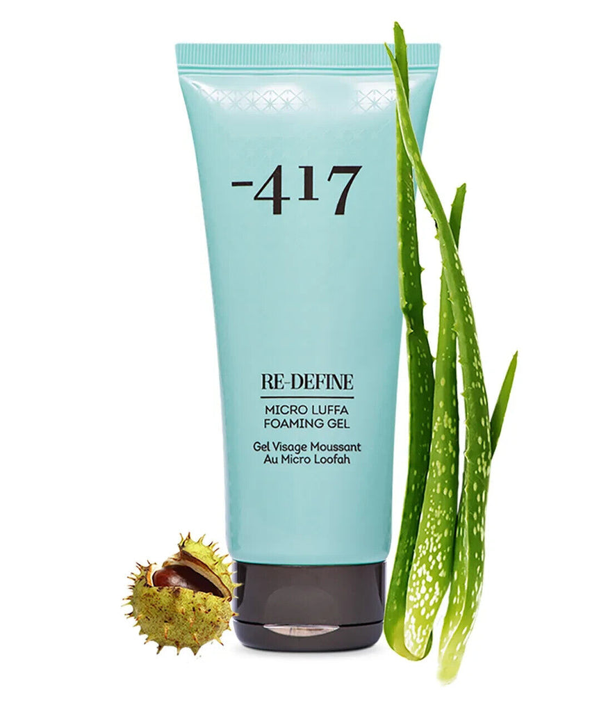 -417 Dead Sea Vegan Exfoliating Cleansing Micro Luffa Foaming Gel 200ml 6.7fl.oz