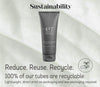 Image of -417 Active Vegan After Shave Moisturizer Balm For Men Dead Sea Cosmetics 100ml Face Cream for Dry Oily Normal Mixed Skin Calming