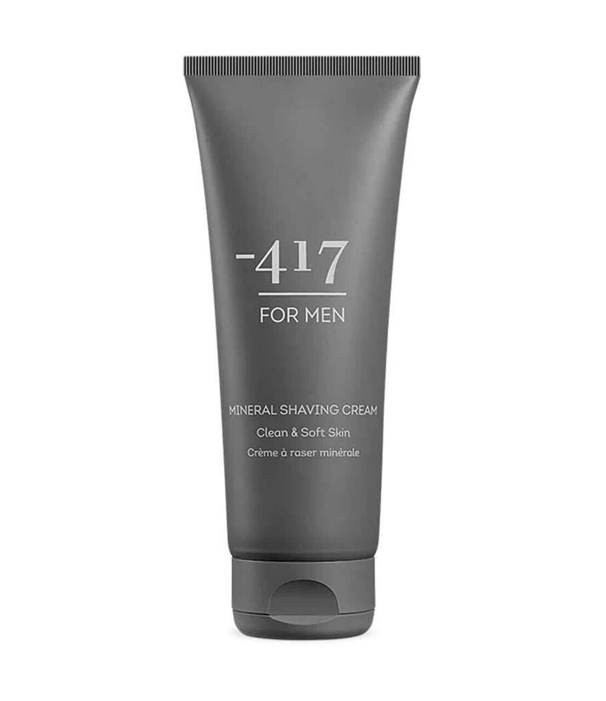 -417 Dead Sea Vegan Moisturising Exfoliating Shaving Cream For Men | 100ml 3.3fl.oz