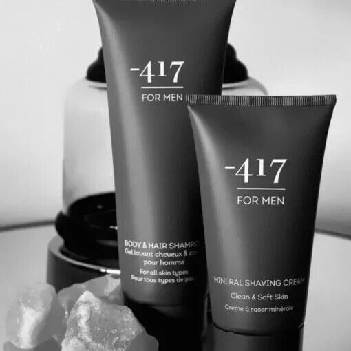 -417 Dead Sea Mineral Vegan 2 in 1 Body & Hair Shampoo For Men 250ml/8.4 fl. oz