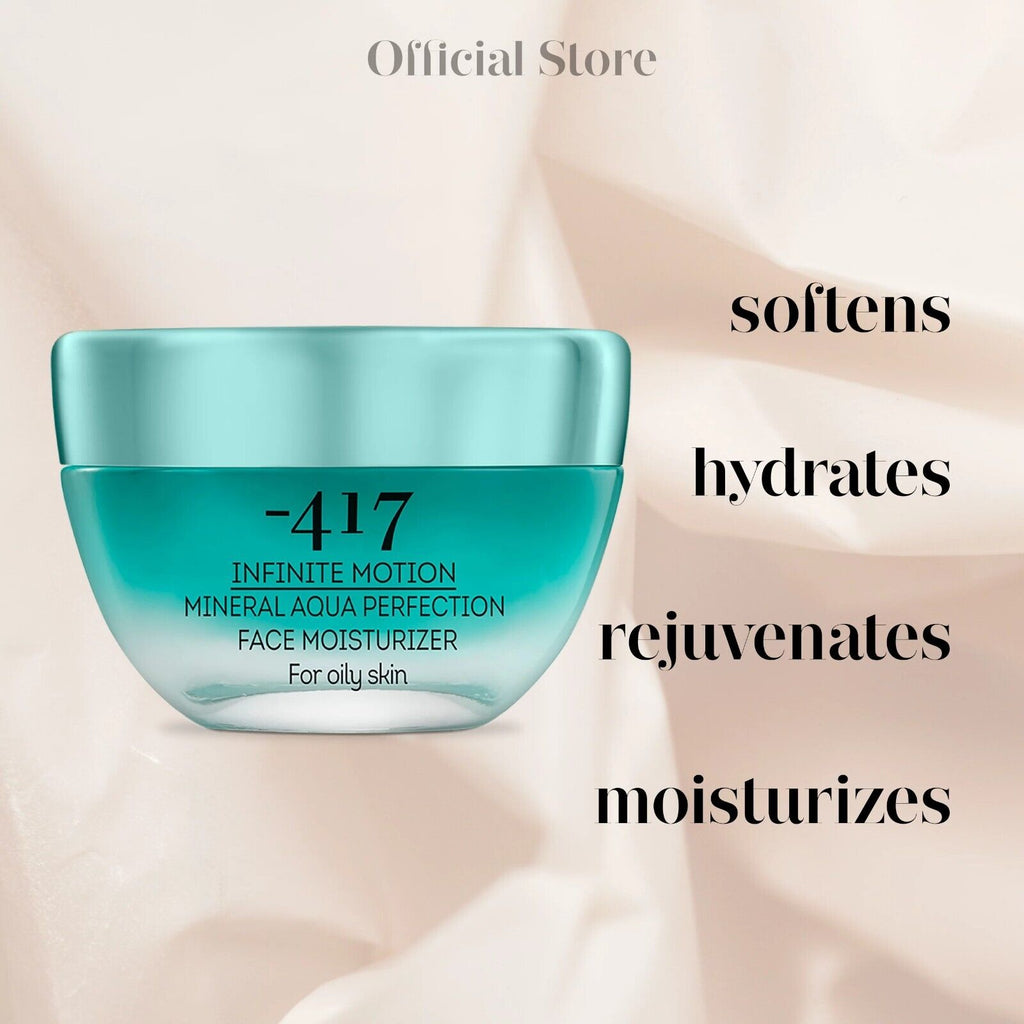 -417 Dead Sea Vegan Hydrating Nourishing Face Cream for Wrinkles (50ml/1.6oz)