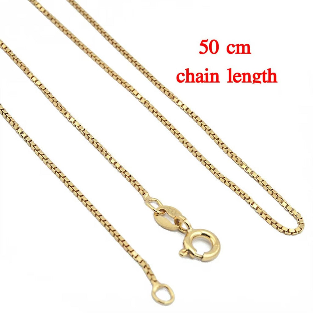 Delicate Sterling Silver/Gold Plated Latin Cross Crucifix Necklace for Women & Men 3cm/1.25"