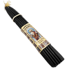 Image of 33 PCS Black Beeswax Smoke-Less Church Candles for Religious Ceremonies & Devotional Prayer 11"/28cm