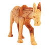 Image of Olive Wood Bethlehem Donkey Figurine – Holy Land Nativity Decor