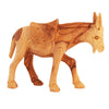 Image of Olive Wood Bethlehem Donkey Figurine – Holy Land Nativity Decor