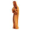 Image of Olive Wood Good Shepherd Statue – Faith Décor from Bethlehem