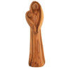 Image of olive wood virgin mary with baby jesus statue from bethlehem