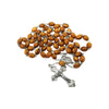 Image of Catholic Olive Wood Holy Rosary Prayer Beads w/ Crucifix Jerusalem