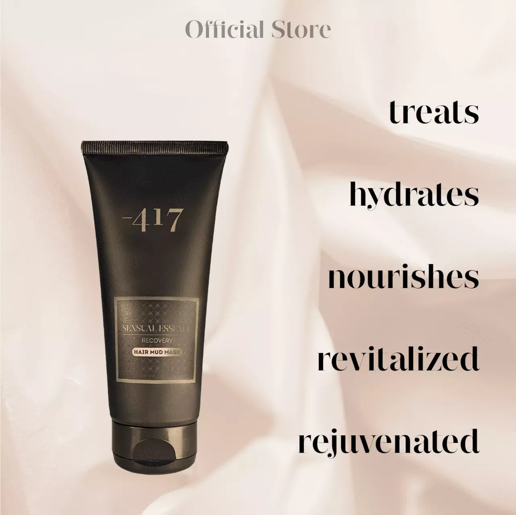 -417 Vegan Dead Sea Mud Recovery Repairing Hair Mask Paraben-free | 200ml/6.7fl.oz