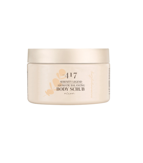 -417 Dead Sea Mineral Vegan Exfoliating Bath Body Skin Scrub for Women & Men 400gr/14oz
