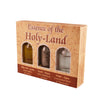 Image of Christian Gift Set 3 Bottles Blessed Pure Olive Oil Holy Water Bethlehem Soil