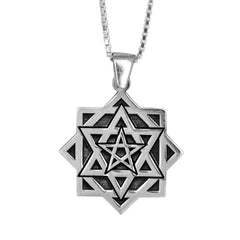 Kabbalah Pendant Eve’s Rectification Tikun Hava Sterling Silver Tikkun Chava