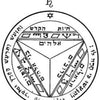Image of Pendant Amulet of Foresight The Seventh Pentacle of Saturn King Solomon Seal, Silver 925