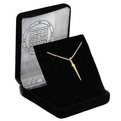 Gibeon's Sword Wish Amulet Kabbalah Pendant of King Solomon Jewelry Silver 925