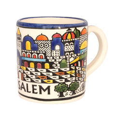 Handmade decorative mug