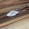 Image of The Brass Serpent Amulet for Paths Clearing Kabbalah Pendant Pentacle Silver 925