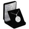 Image of The Fourth Seal of Saturn Pentacle King Solomon Amulet Pendant Silver 925