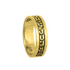 Image of King Solomon's Ring Engraved And This Too Shall Pass Sterling Silver Amulet (6-13 size)