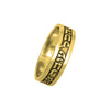 Image of King Solomon's Ring Engraved And This Too Shall Pass Sterling Silver Amulet (6-13 size)