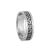 Image of King Solomon's Ring Engraved And This Too Shall Pass Sterling Silver Amulet (6-13 size)