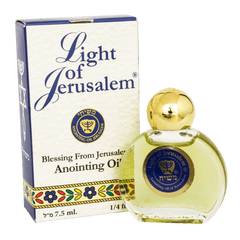 Ein Gedi Pure Authentic Anointing Oil Light of Jerusalem Blessed from Jerusalem 0,25fl.oz/7,5 ml