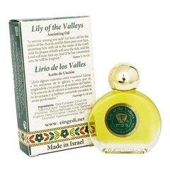 Ein Gedi Pure Authentic Anointing Oil Lily of the Valleys Blessed from Jerusalem 0,25fl.oz/7,5 ml
