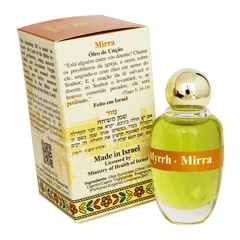 Authentic Anointing Oil Myrrh by Ein Gedi Blessed from Jerusalem 0,4fl.oz/12 ml
