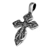 Image of Body Cross Silver 925 Pendant Necklace Consecrated in Holy Sepulchre 1,2"