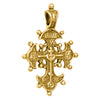 Image of Orthodox Pectoral Tsata Cross Church Crown's Silver 925 Consecrated in Jerusalem - Holy Land Store