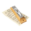 Image of Car or Door Mezuzah Case Olive Wood Enamel Letter SHIN Non-Kosher Scroll Torah from Jerusalem Shema Israel 3,8"