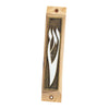Image of Bronze Enamel Mezuzah Case Olive Wood Non-Kosher Scroll Torah SHIN Shema Israel 3,8"