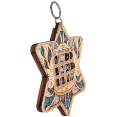 Handmade Star David High Priest Breastplate Hoshen 12 Tribes of Israel Stones 6