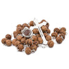 Image of Olive wood Handmade Rosary beads Prayer Knot with Holy Soil from Jerusalem 21"