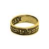 Image of King Solomon's Kabbalah Ring "It will pass - And this too shall pass" Silver 925