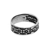 Image of King Solomon's Kabbalah Ring "It will pass - And this too shall pass" Silver 925