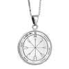 Image of Seal of Highest Protection Pentacle King Solomon Pendant Amulet Silver 925