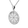 Image of Seal of Highest Protection Pentacle King Solomon Pendant Amulet Silver 925