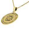 Image of Pendant King Solomon Seal of Safe and Easy Travel Pentacle Amulet Silver 925