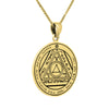 Image of King Solomon Seal Pendant Amulet of Energy Concentration. The Sixth Seal of the Sun Silver 925
