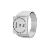 Image of Kabbalah Blessing King Solomon Ring “Gam Zeh Ya’avor”-"This too shall pass" Silver 925 (6-13 sizes)