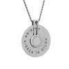 Image of Amulet of Kabbalah of King Solomon 72 names of God. Spinning Pendant, 925 Sterling Silver