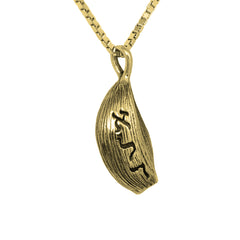 Pendant of Divine Protection from the Evil Eye, Amulet of Kabbalah in Silver 925