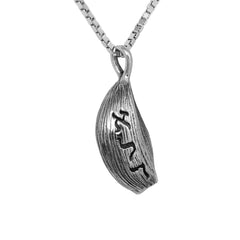 Pendant of Divine Protection from the Evil Eye, Amulet of Kabbalah in Silver 925
