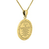 Image of Amulet of Redemption Double Sided Kabbalah Pendant from Sterling Silver 925