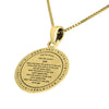 Image of Amulet of Redemption Double Sided Kabbalah Pendant from Sterling Silver 925